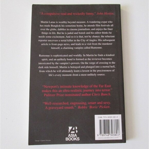 Jim Newport 3 Paperback Book Lot Vampire Of Siam Series Reckoning Ramonne 2000s - Picture 3 of 13